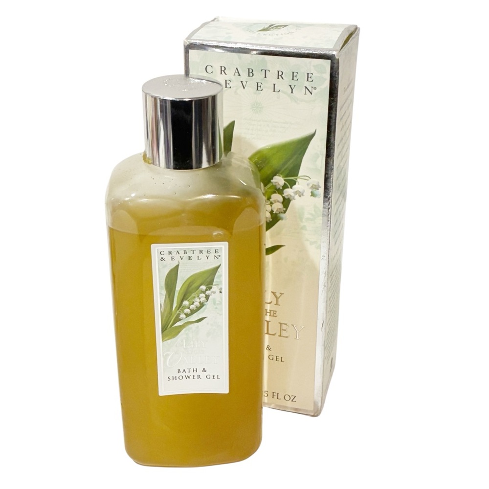 Lily Of The Valley‎ Muguet Bath Shower Gel 8.5 Oz Crabtree And & Evelyn Vtg New